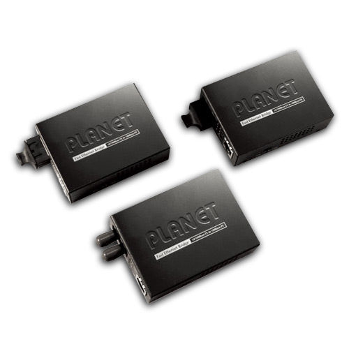 Planet FT-802S50 10/100TX - 100Base-FX (SC) Single Bridge Mode Fiber Converte