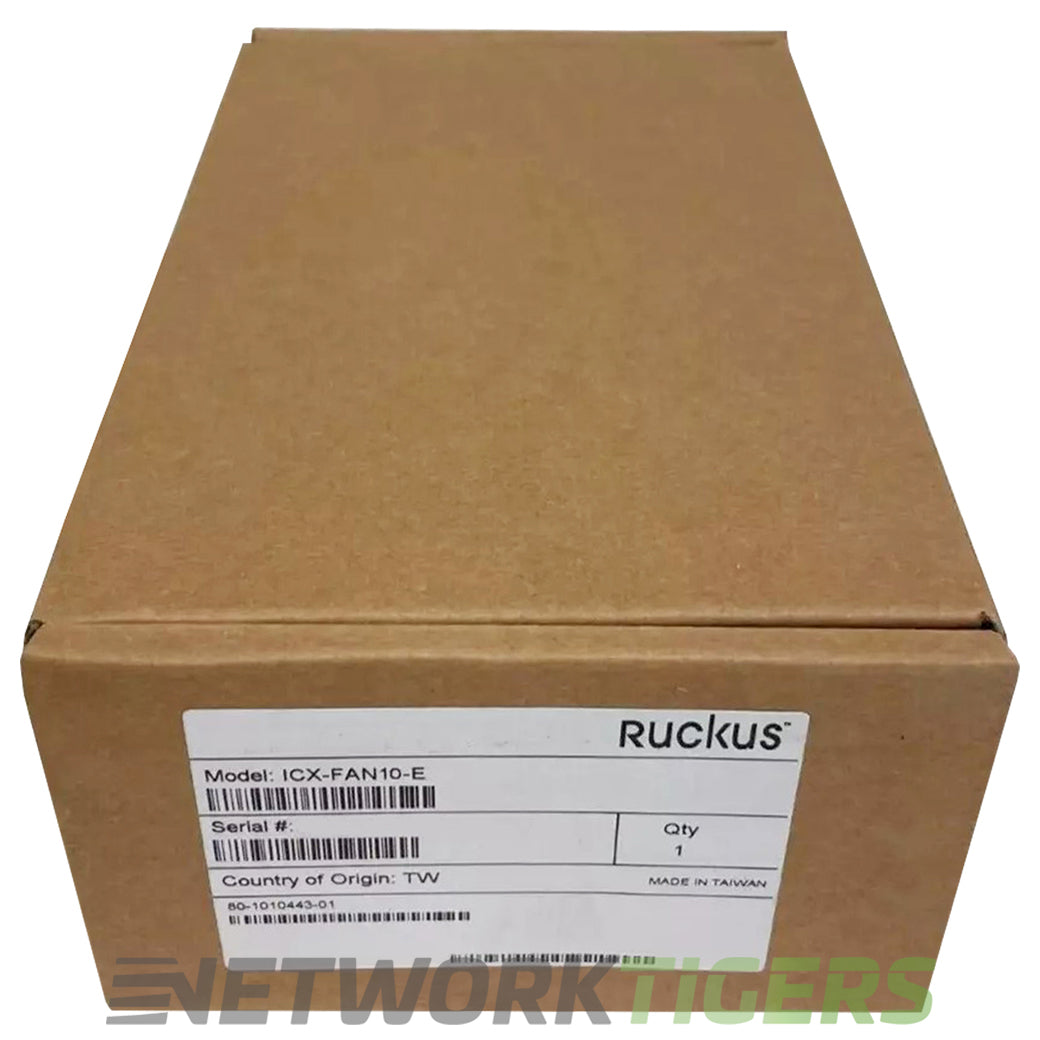 NEW Ruckus Brocade ICX-FAN10-E ICX 7450 Series Front-to-Back Airflow Switch Fan