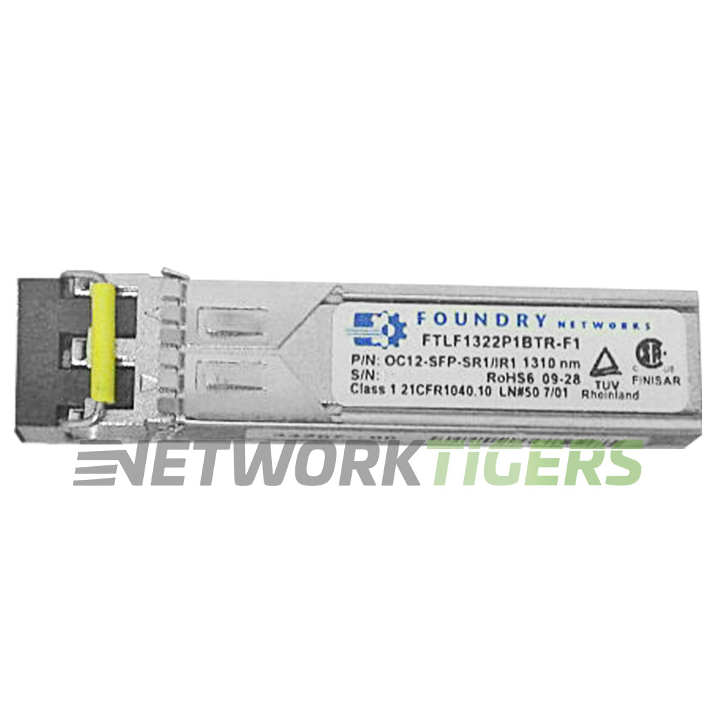 NEW Brocade OC12-SFP-IR1 1GB OC-12/STM-4 IR-1 DOM SFP Transceiver