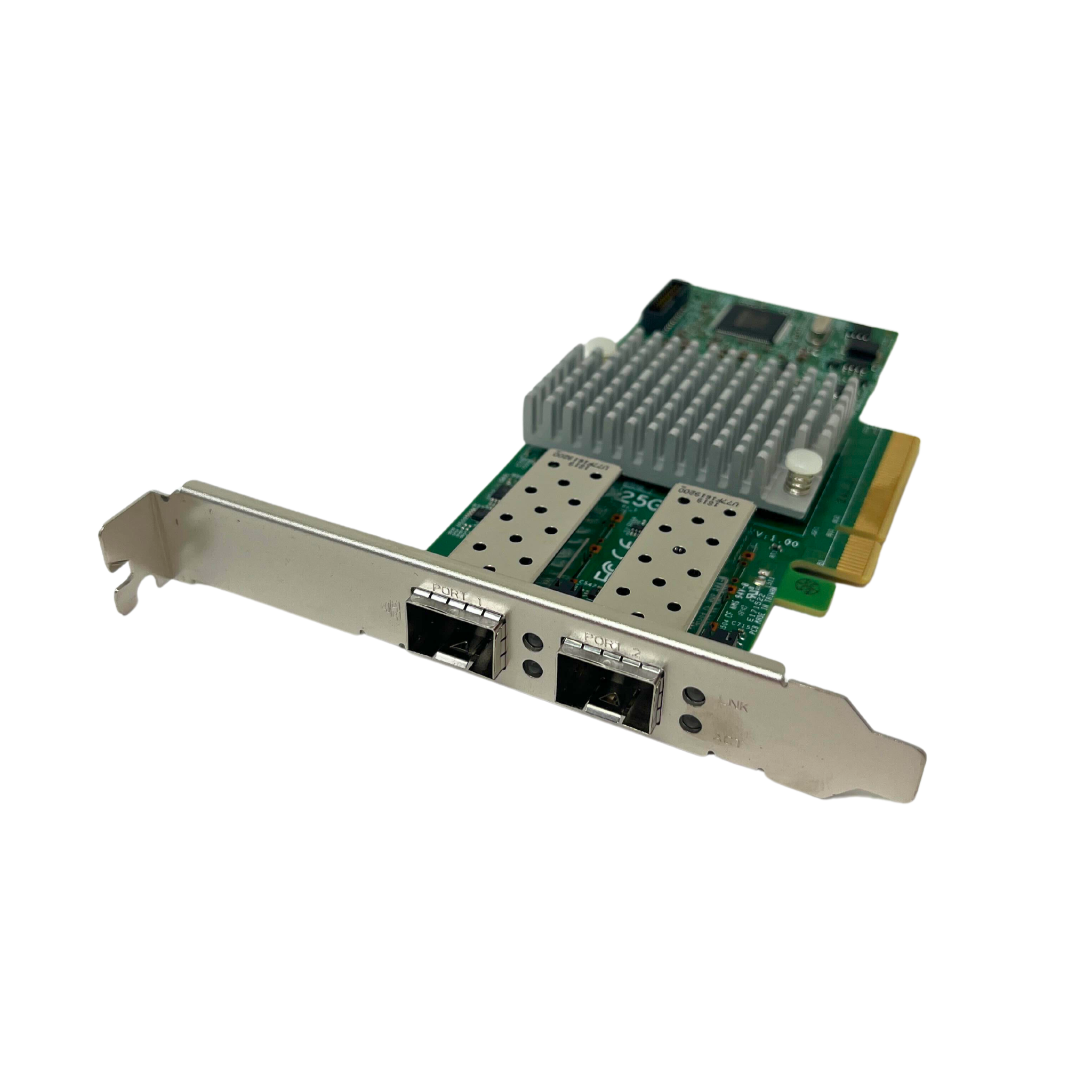 Supermicro Dual-Port 25GbE / 10GbE Ethernet SFP+ Network Adapter (AOC-S25G-M2S)