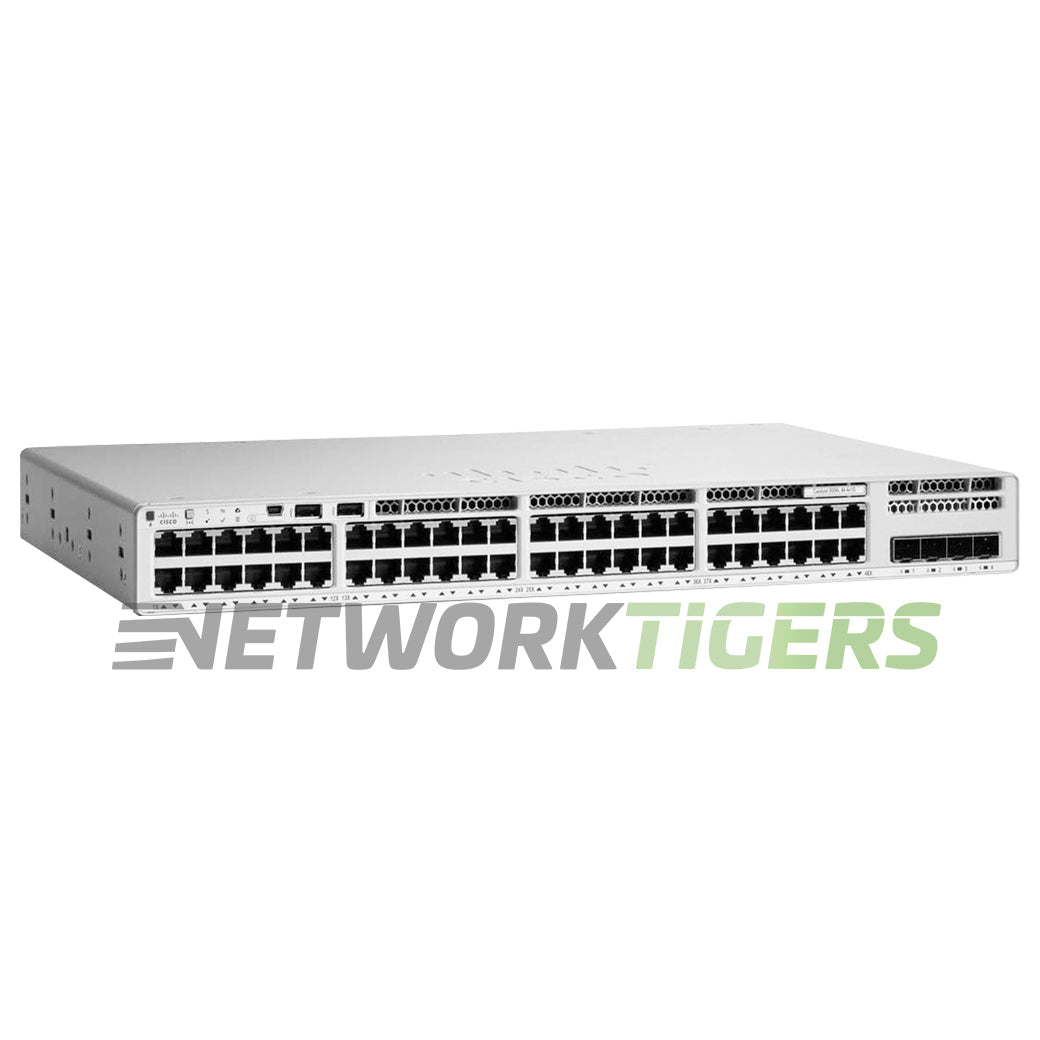 NEW Cisco C9300L-48T-4X-E 48x 1GB RJ45 4x 10GB SFP+ Switch