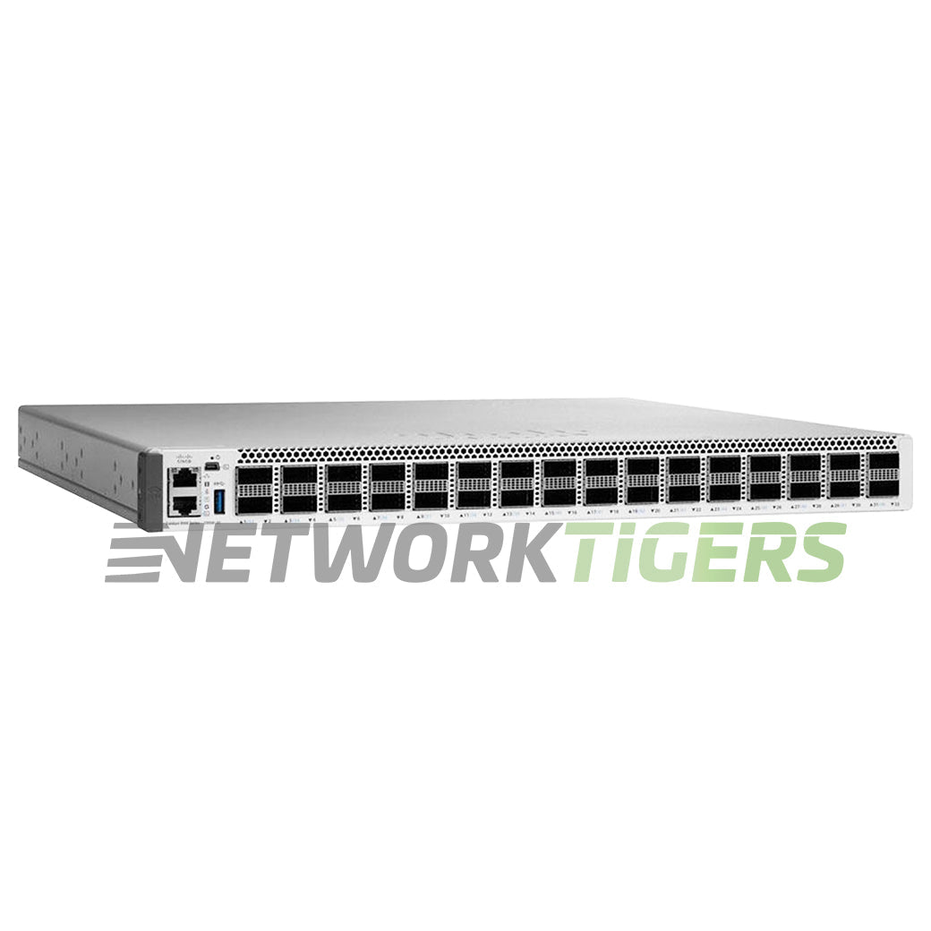 NEW Cisco C9500-32C-E Catalyst 9500 32x 100GB QSFP28 Front-to-Back Air Switch