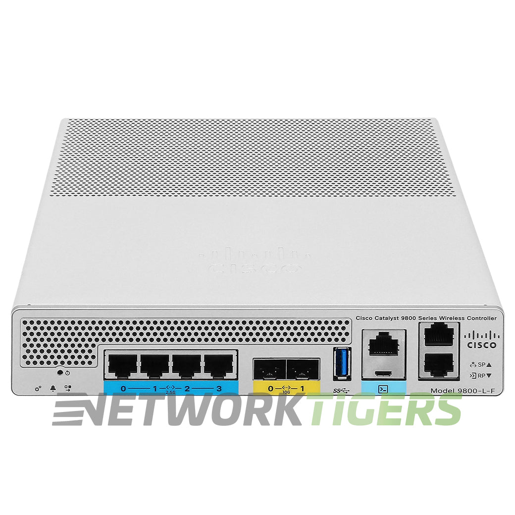 Cisco C9800-L-F-K9 Catalyst 4x 1/2.5 GB RJ45 2x SFP+ Wireless Lan Controller