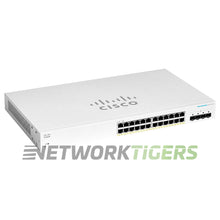 Carregar imagem no visualizador da galeria, NEW Cisco CBS220-24FP-4X-NA Business 220 Series 24x 1GB PoE+ RJ45 Switch