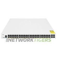 Cargar imagen en el visor de la galería, NEW Cisco CBS250-48P-4X-NA 48x 1GB PoE+ RJ45 4x 10GB SFP+ Switch