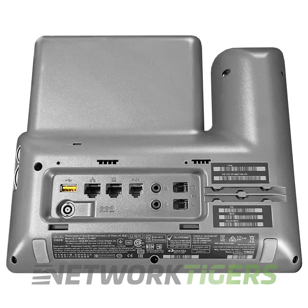 NEW Cisco CP-8861-K9 Color VOIP IP Phone w/2 USB Ports