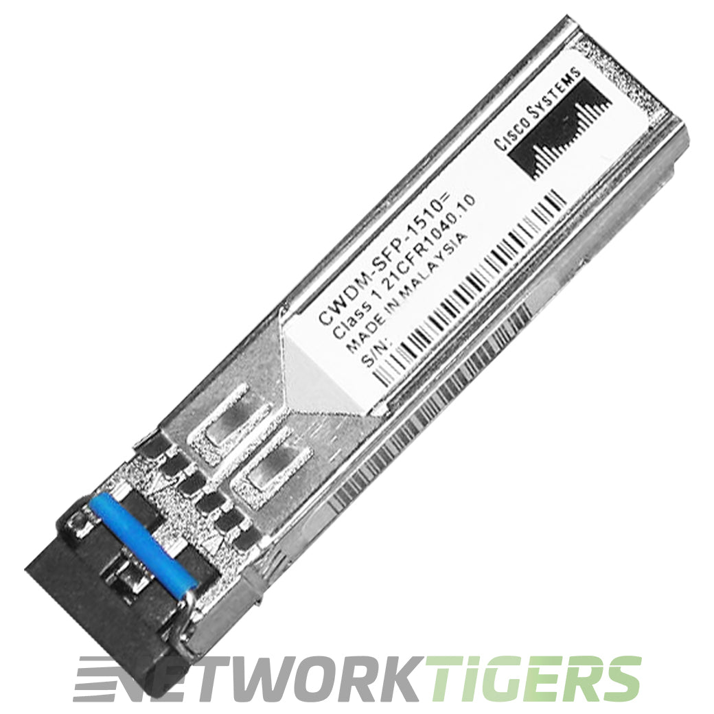 Cisco CWDM-SFP-1510 1GB BASE-CWDM 1510nm SFP Transceiver