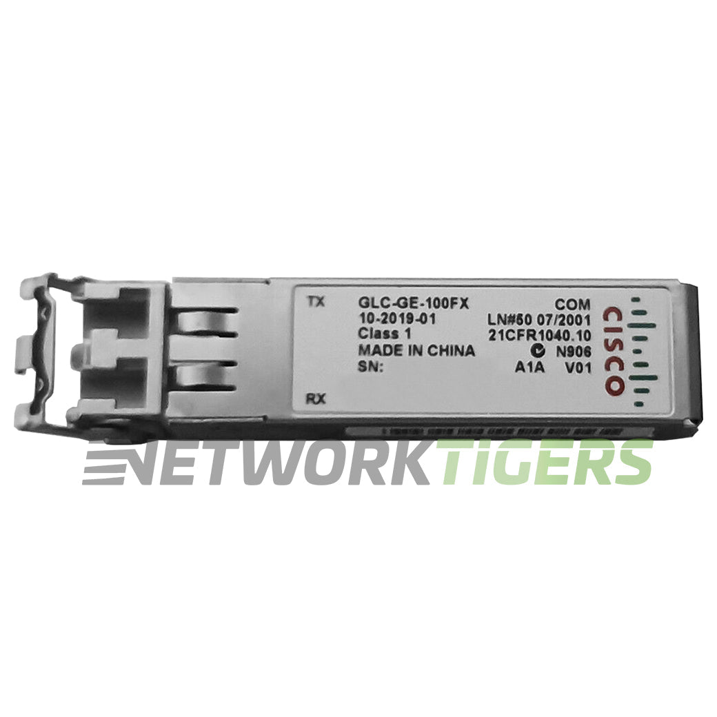 Cisco GLC-GE-100FX-RGD 100Mbps BASE-FX MMF LC SFP Transceiver