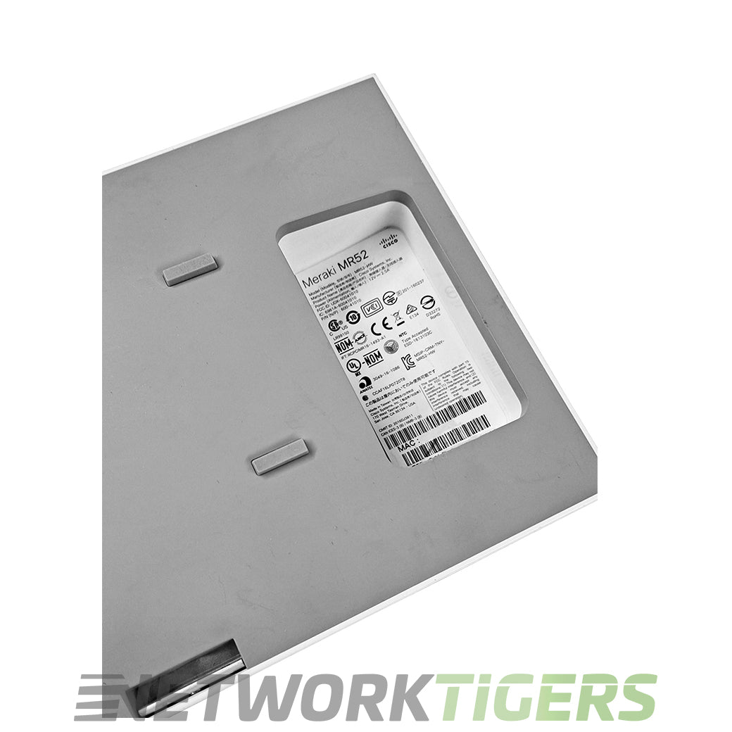 Cisco Meraki MR52-HW Quad-Radio 4x4 802.11ac Wave 2 MU-MIMO Unclaimed WAP