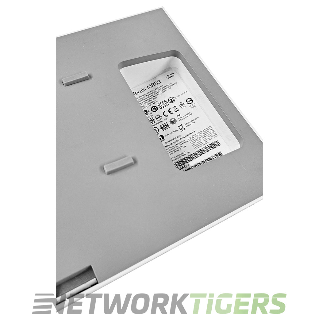 Cisco Meraki MR53-HW Quad Radio 4x4:4 802.11ac Wave 2 MU-MIMO Unclaimed WAP