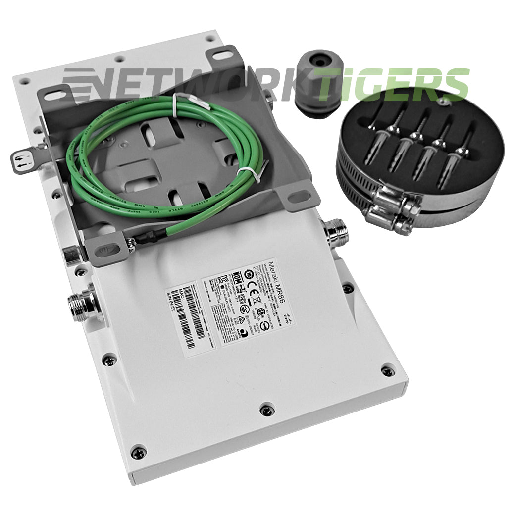 Cisco Meraki MR86-HW 802.11ax Wi-Fi 6 4x4:4 MU-MIMO Unclaimed Outdoor WAP