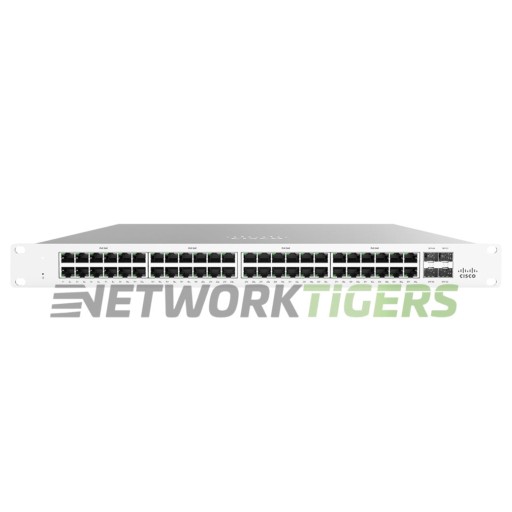 NEW Cisco Meraki MS120-48-HW 48x 1GB RJ-45 4x 1GB SFP Unclaimed Switch