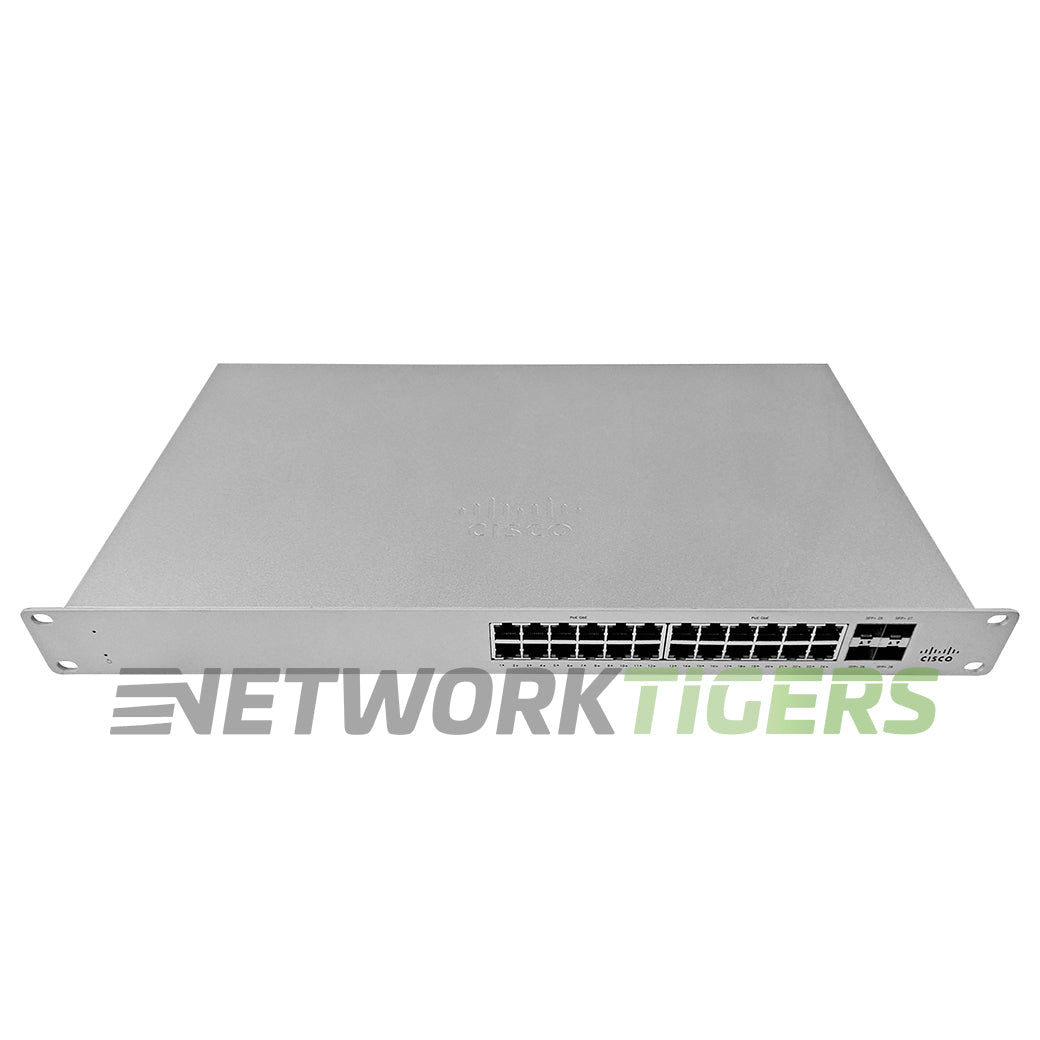 NEW Cisco Meraki MS125-24P-HW 24x 1GB PoE+ RJ45 4x 10GB SFP+ Unclaimed Switch