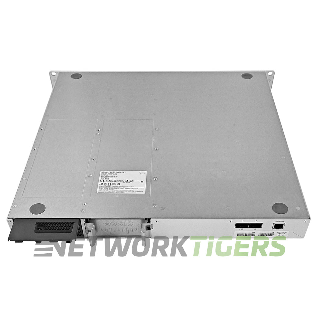 Cisco Meraki MS250-48LP-HW 48x 1GB PoE+ RJ45 4x 10GB SFP+ Unclaimed Switch