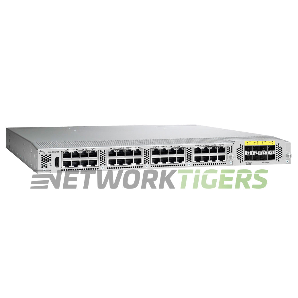 Cisco N2K-C2232TF-E 32x 10GB Copper 8x 10GB SFP+ F-B Air Switch Fabric Extender