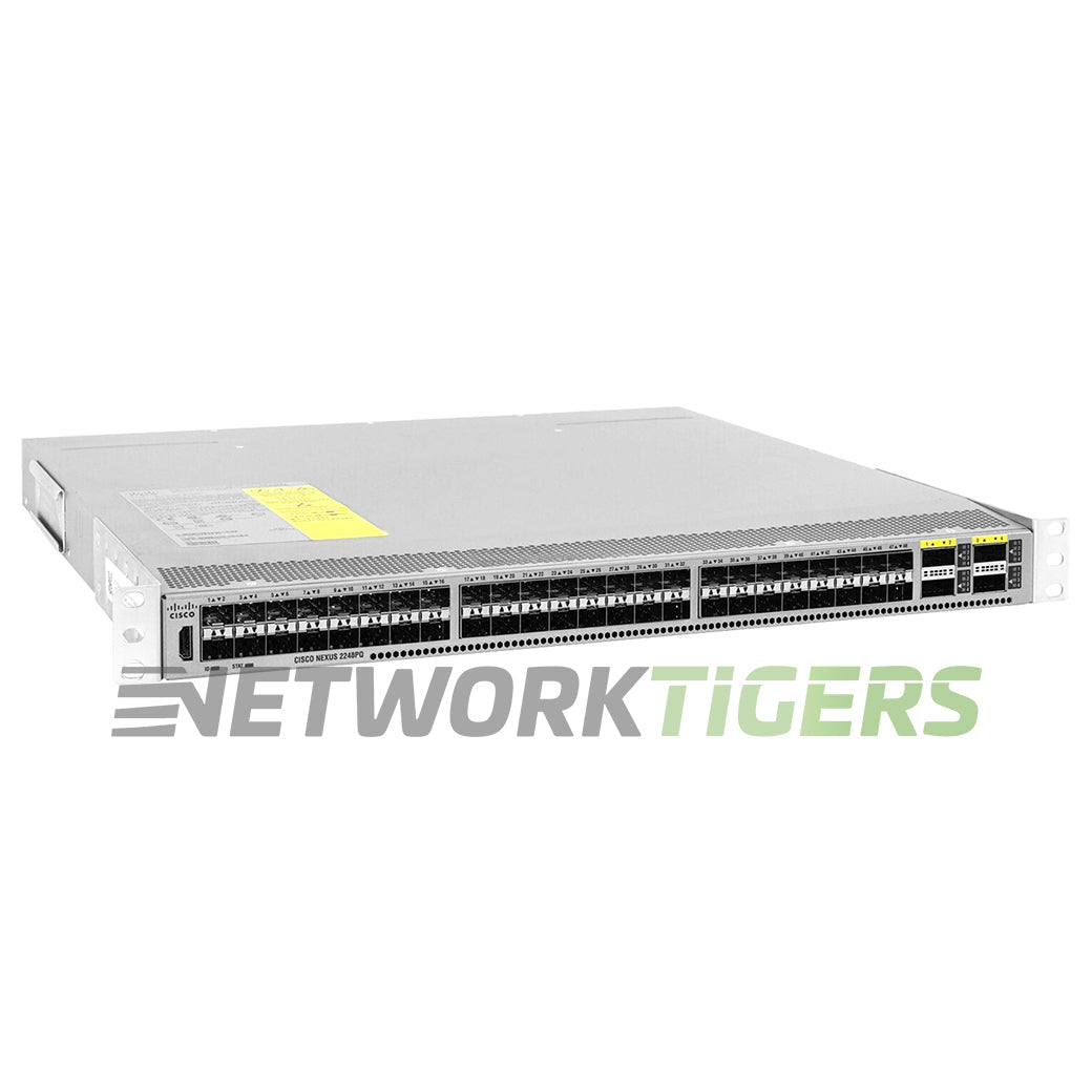 NEW Cisco N2K-C2248PQ 48x 10GB SFP+ 4x 40GB QSFP+ F-B Air Fabric Extender