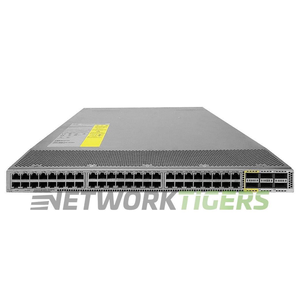 NEW Cisco N2K-C2348TQ-E 48x 10GB Copper 6x 40GB QSFP+ F-B Air Fabric Extender