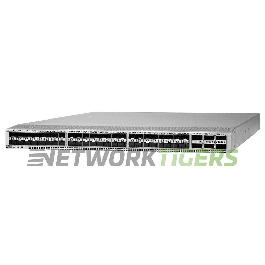 NEW Cisco N3K-C36180YC-R 48x 25GB SFP+ 6x 100GB QSFP28 B-F Airflow (DC) Switch