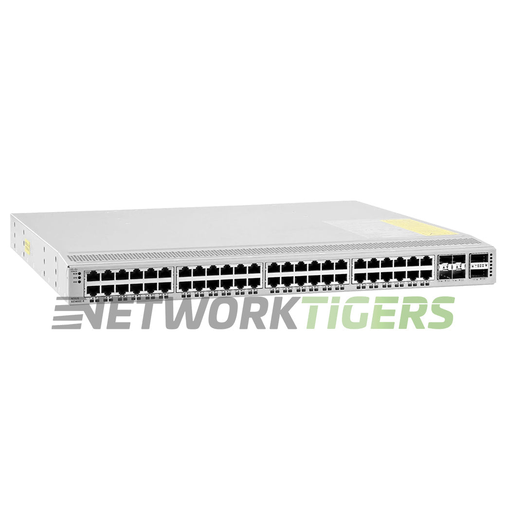 Cisco N9K-C92348GC-X 48x 1GB RJ45 4x 25GB SFP28 2x 100GB QSFP28 B-F Air Switch