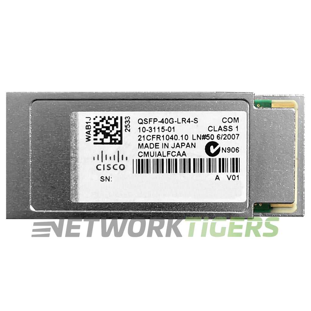 NEW Cisco QSFP-40GE-LR4 40GB BASE-LR4 1310nm SMF QSFP+ Transceiver