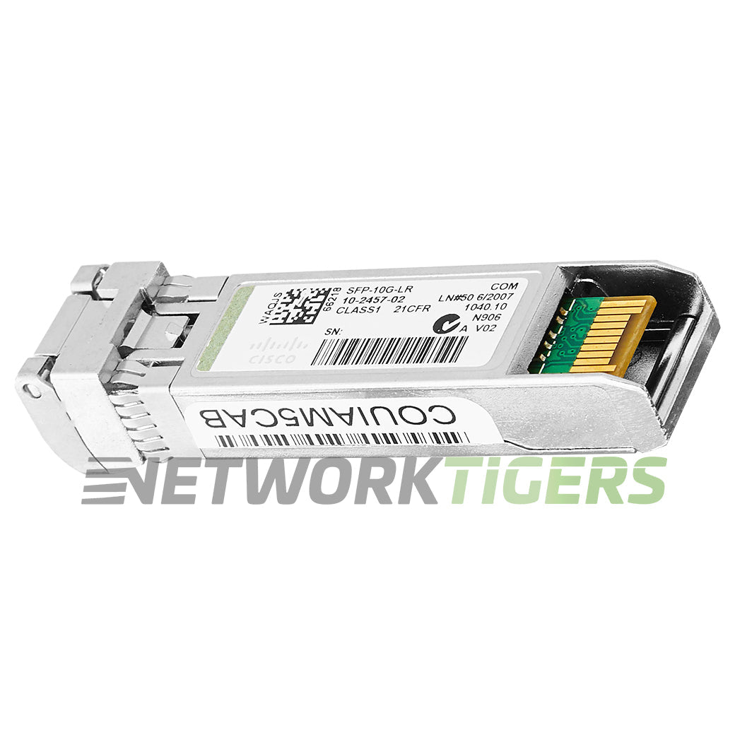 Cisco SFP-10G-LR 10GB BASE-LR 1310nm Long Reach SMF SFP+ Transceiver