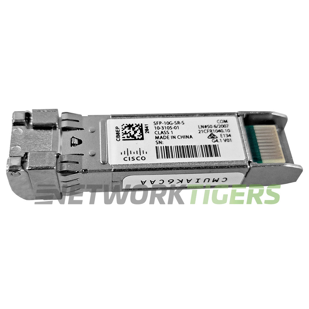 NEW Cisco SFP-10G-SR 10GB BASE-SR 850nm Short Reach MMF SFP+ Transceiver