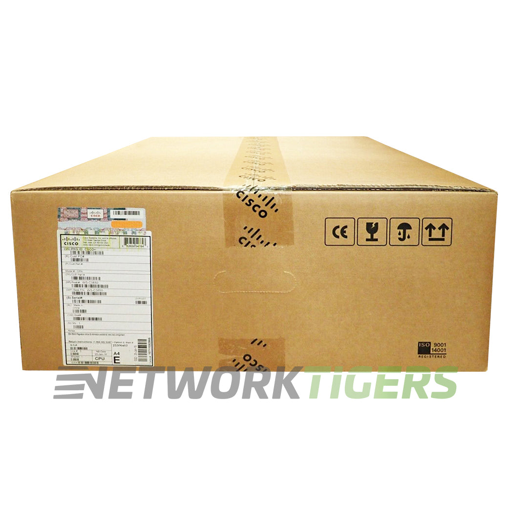 NEW Cisco WS-C3850-48U-E 48x 1GB UPoE RJ45 1x Module Slot Switch