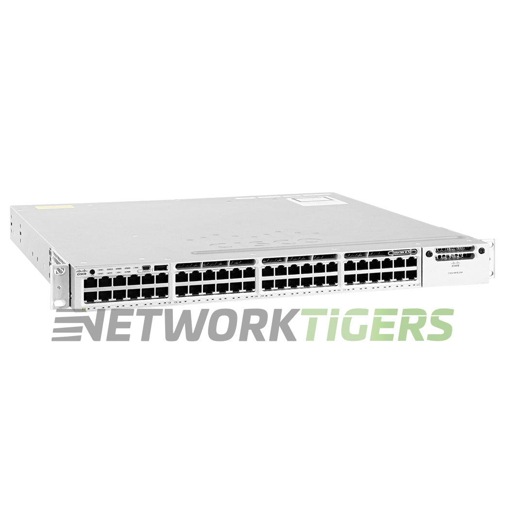 Cisco WS-C3850-48U-L Catalyst 3850 48x 1GB UPoE RJ45 1x Module Slot Switch