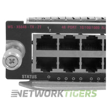 Carregar imagem no visualizador da galeria, Cisco WS-X6848-TX-2T Catalyst 6800 Series 48x 1GB RJ45 Switch Module