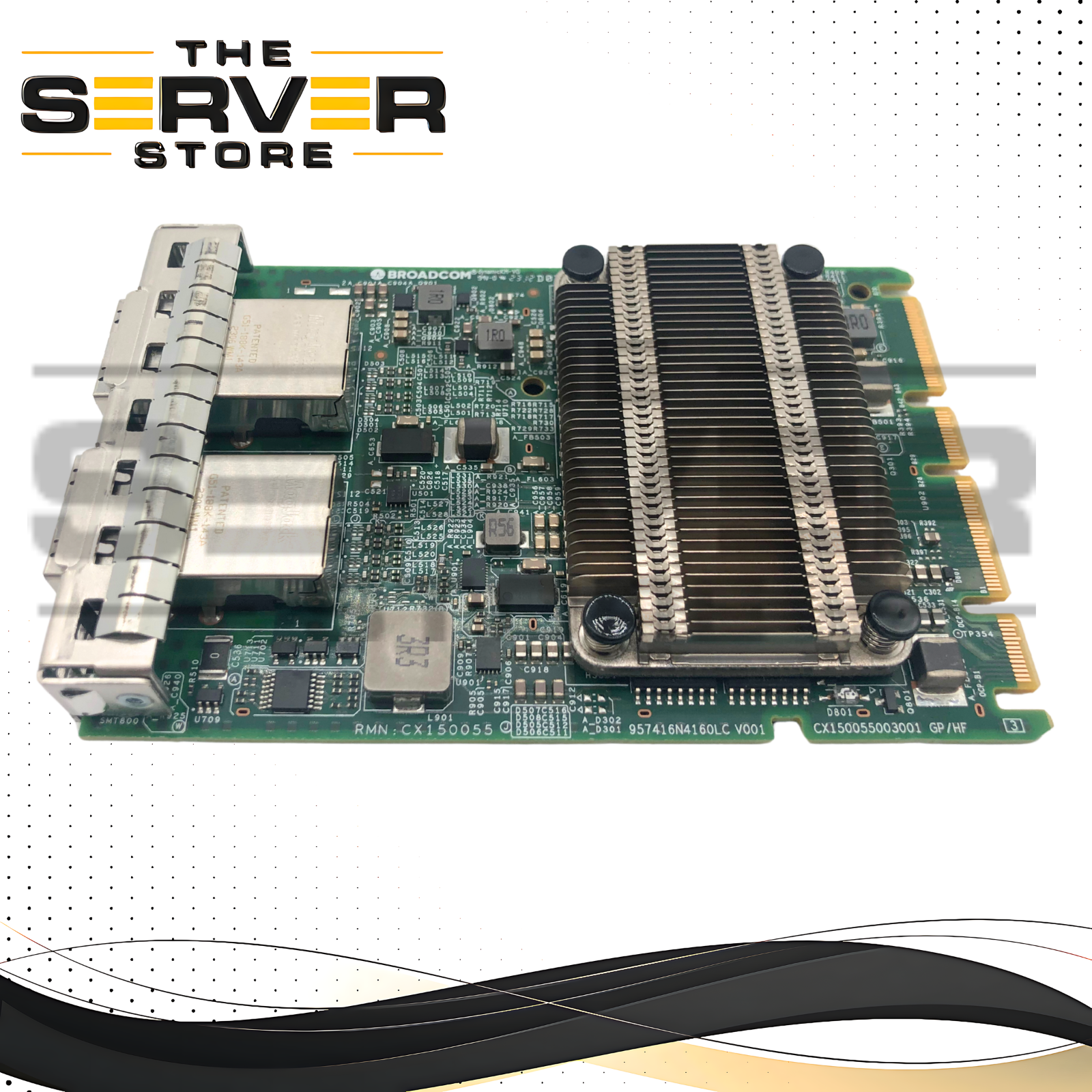 Dell Broadcom 57416 Dual Port 10GbE RJ-45 OCP 3.0 NIC 0RN1M5 RN1M5