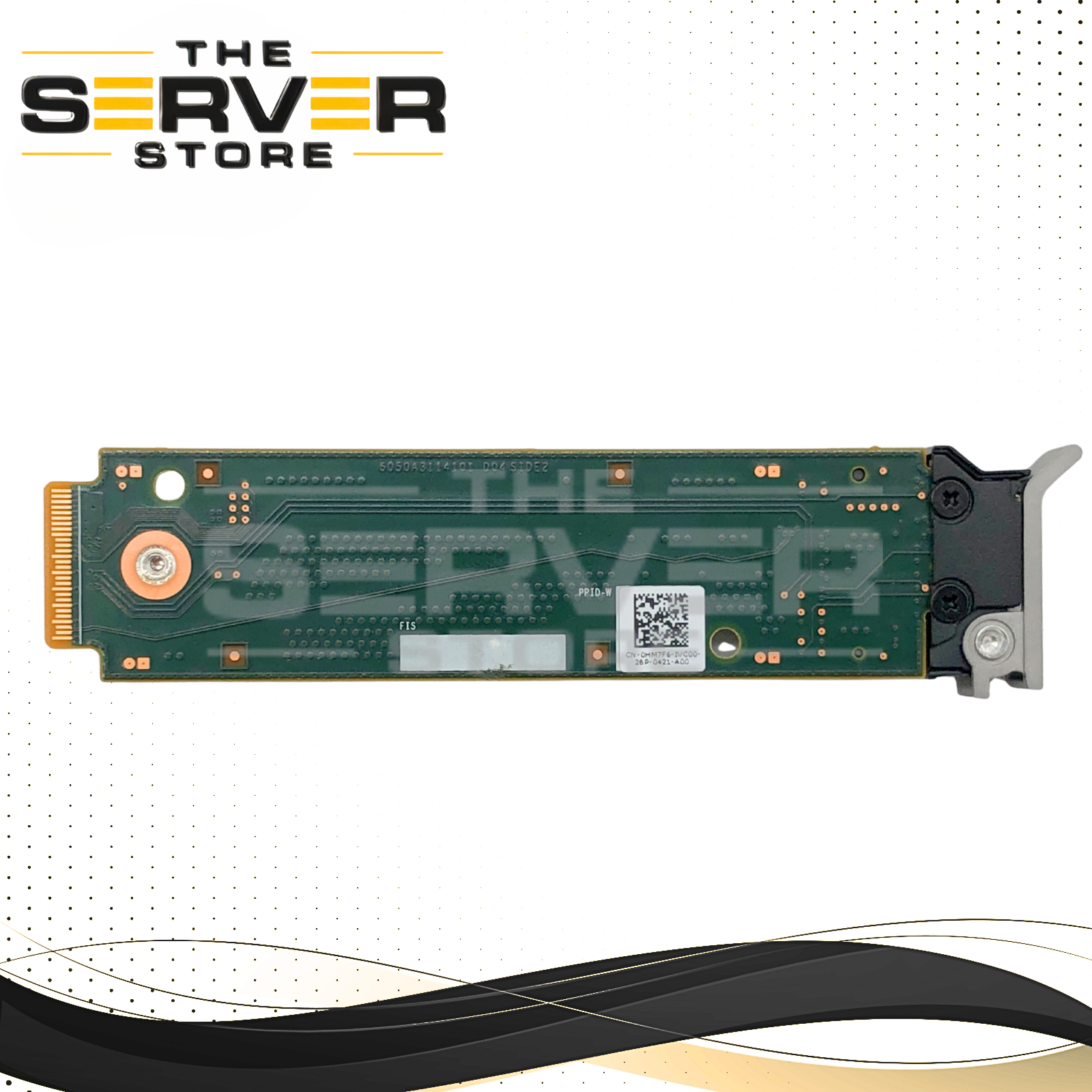 Dell 2x M.2 SATA 2280 Slot BOSS-S2 PCIe Gen 2.0 x4 Hot-Swap Carrier Adapter 0HM7F6 HM7F6