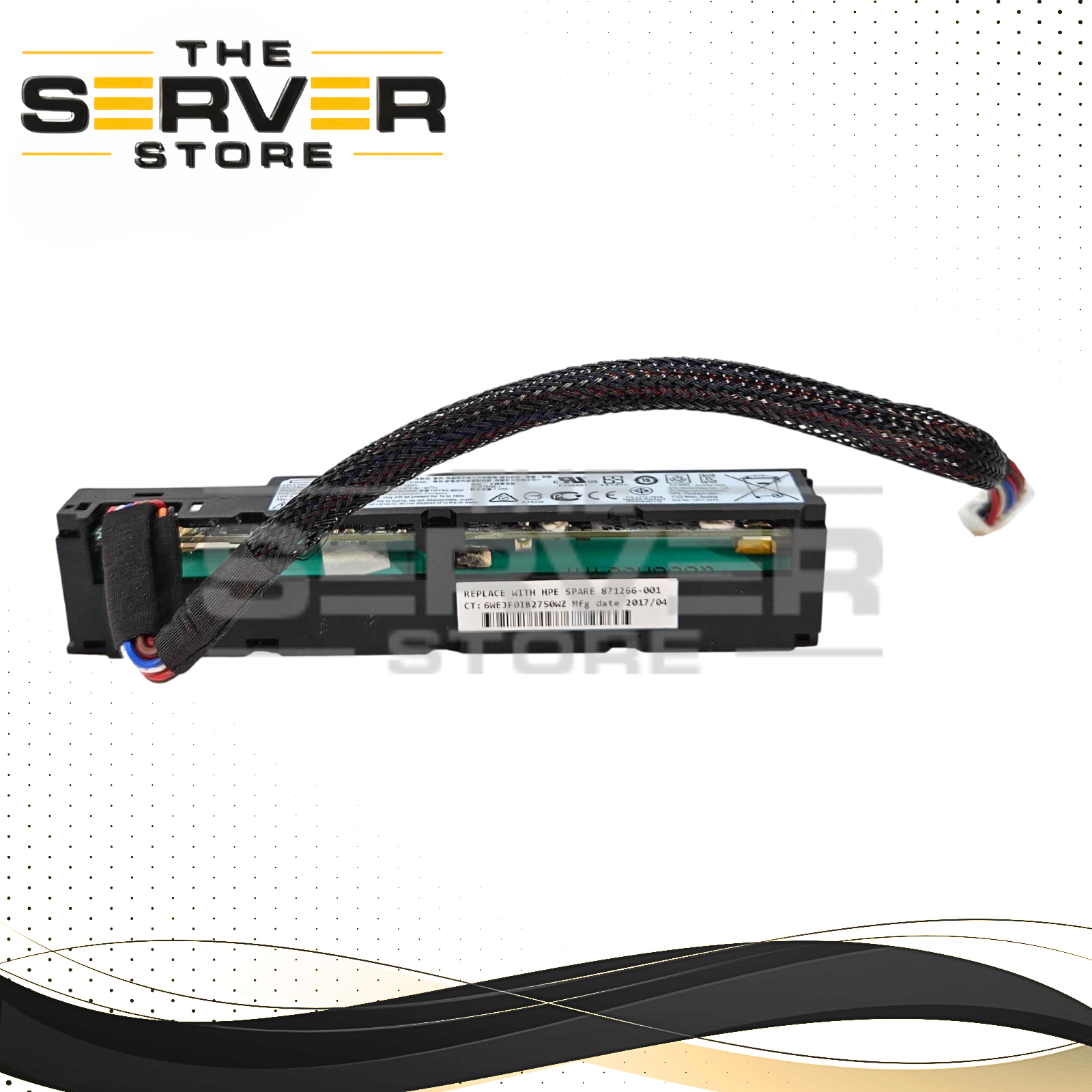 HPE 96W Smart Storage Battery Module 260mm Cable 871266-001