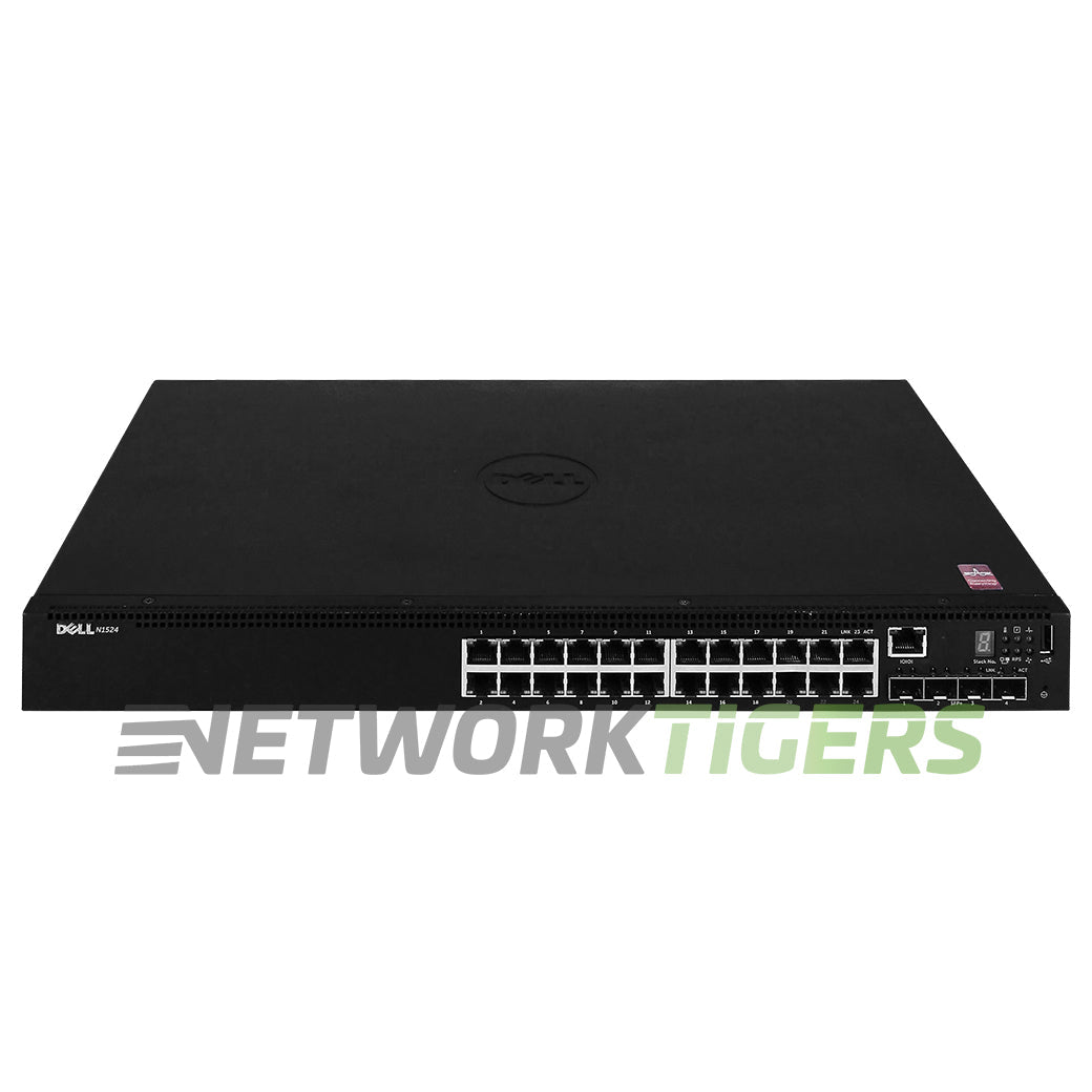 NEW Dell N1524 N1500 Series 24x 1GB RJ45 4x 10GB SFP+ EMC Switch