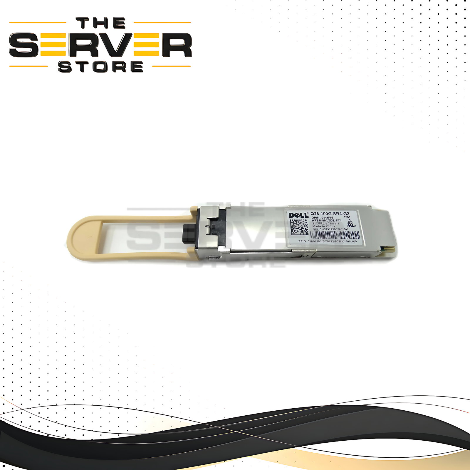 Dell Q28-100g-sr4-g2 100Gbps 100GBase-SR4 MMF QSFP28 Optical Transceiver (14NV5)