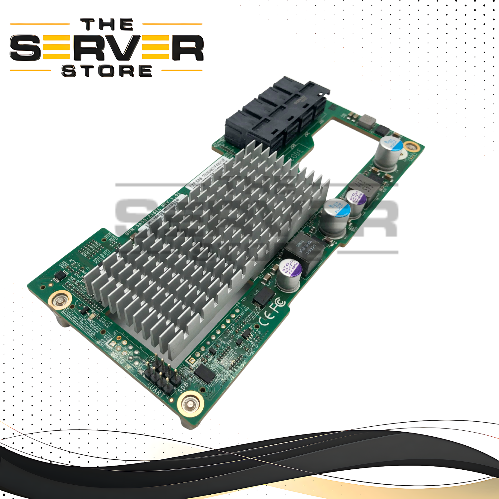 Supermicro 2U 24-Port 2.5" SAS3 12Gb/s Expander Backplane BPN-SAS3-216EL