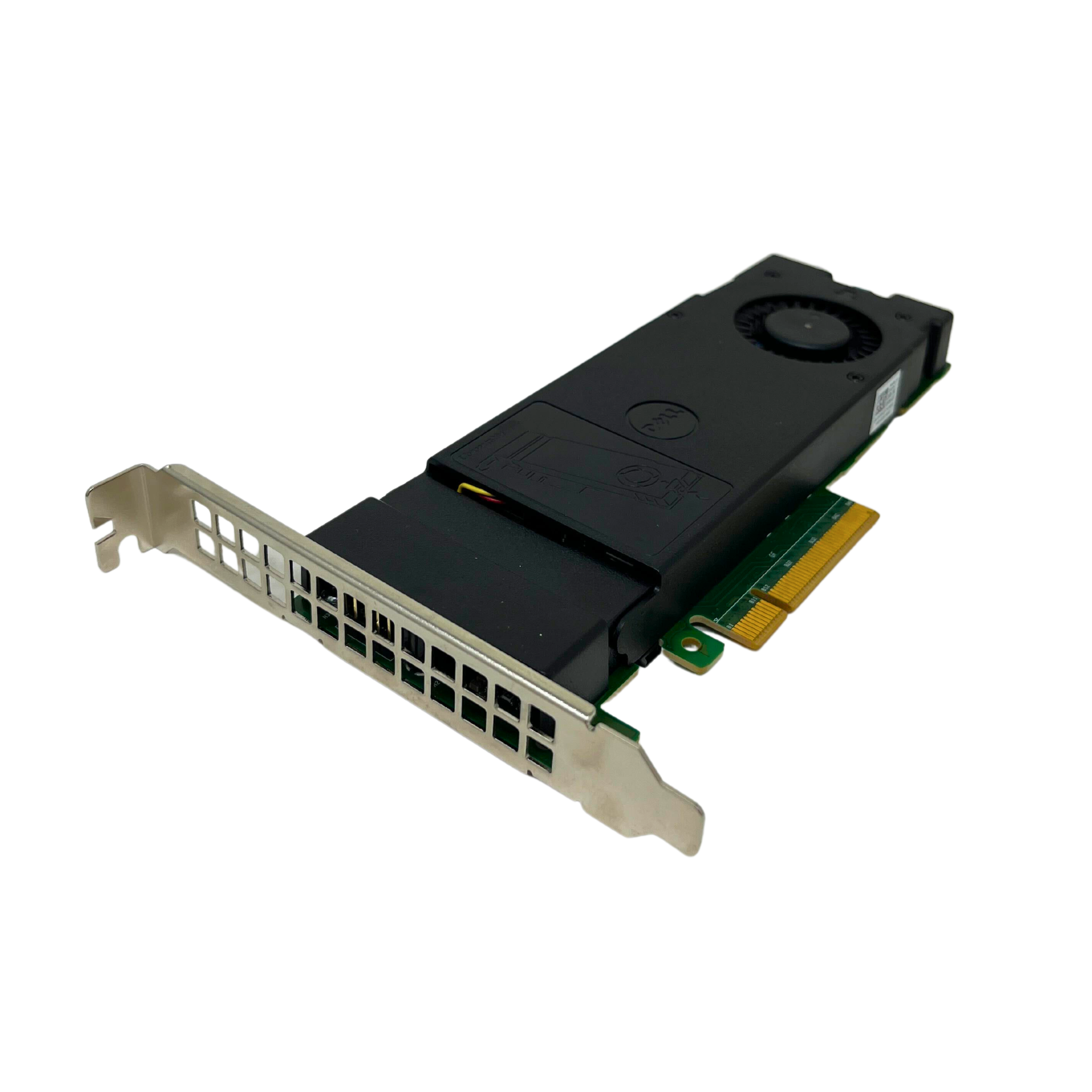 Dell SSD 2x M.2 Slot PCIe Solid State Storage Adapter Card with 2x copper heatinks (0FM1CF)