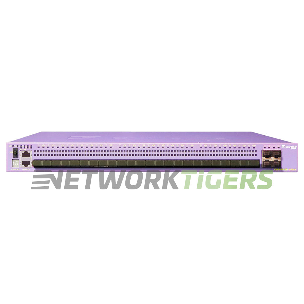 Extreme 16538 X440-G2-24x-10GE4 24x 1G SFP 4x 1G Combo 4x 10G SFP+ Switch