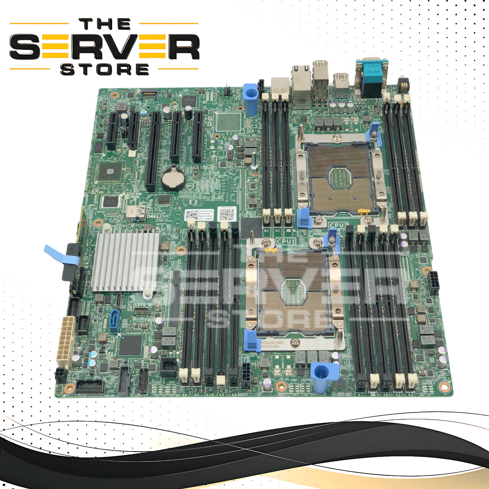 Dell PowerEdge T440 Server Motherboard. 2x LGA3647 (Socket P) CPU Sockets. 16x DDR4 DIMM Slots. P/N: 2KM69, 02KM69.