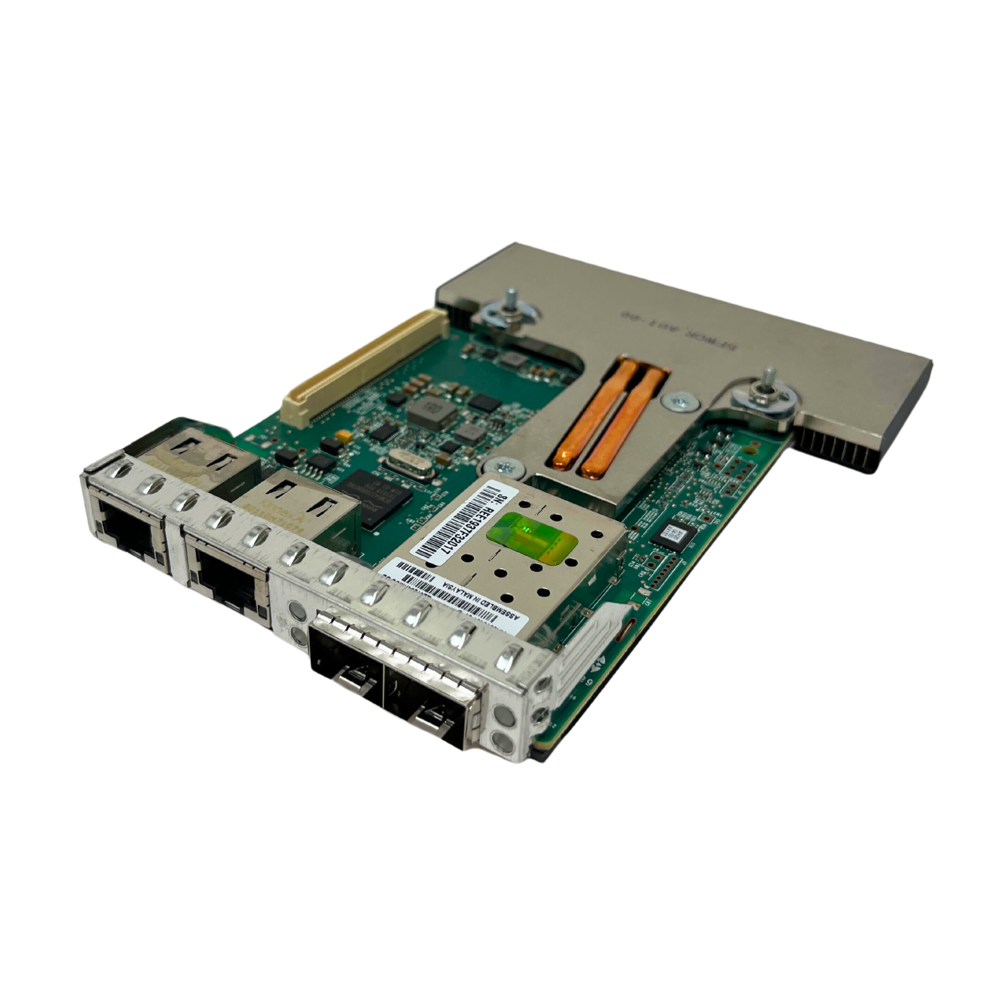 Dell QL41264 2x10Gbps SFP+ 2x1Gbps RJ-45 Network Daughter Card 05V6Y4 5V6Y4