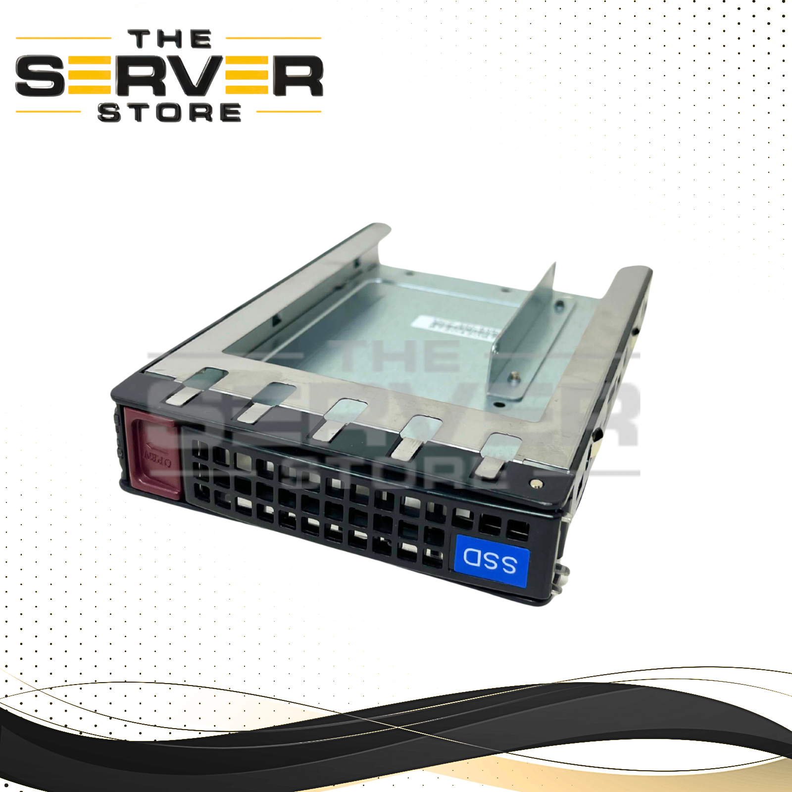 Supermicro Black (Gen 6) Hot-Swap 3.5" to 2.5" Drive Tray MCP-220-93801-0B