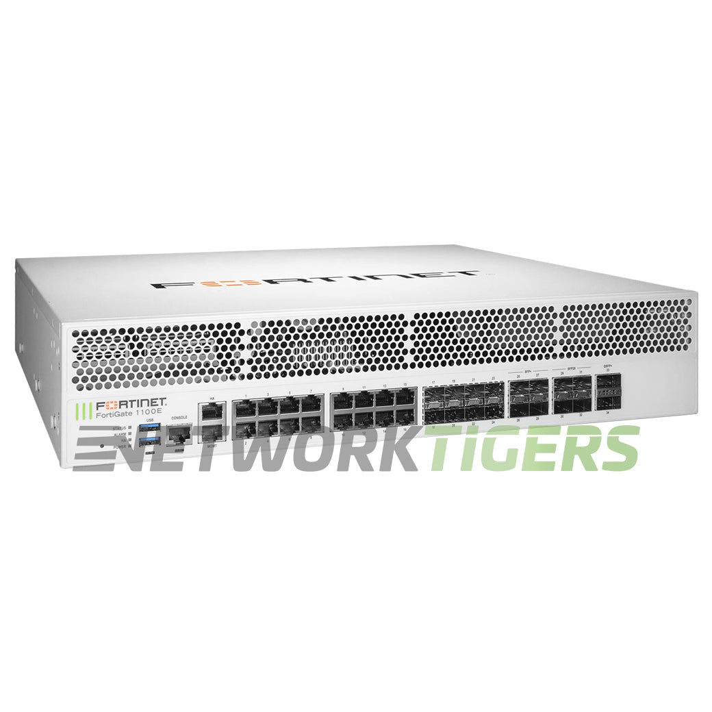 NEW Fortinet FG-1100E FortiGate 1100E 80 GB Local Management Only Firewall
