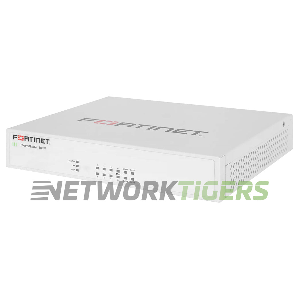 Fortinet FG-80F FortiGate FortiWiFi 80F 10Gbps Local Management Only Firewall