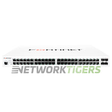Carregar imagem no visualizador da galeria, NEW Fortinet FS-148F-FPOE 48x 1GB PoE+ RJ45 4x SFP+ Local Management Only Switch