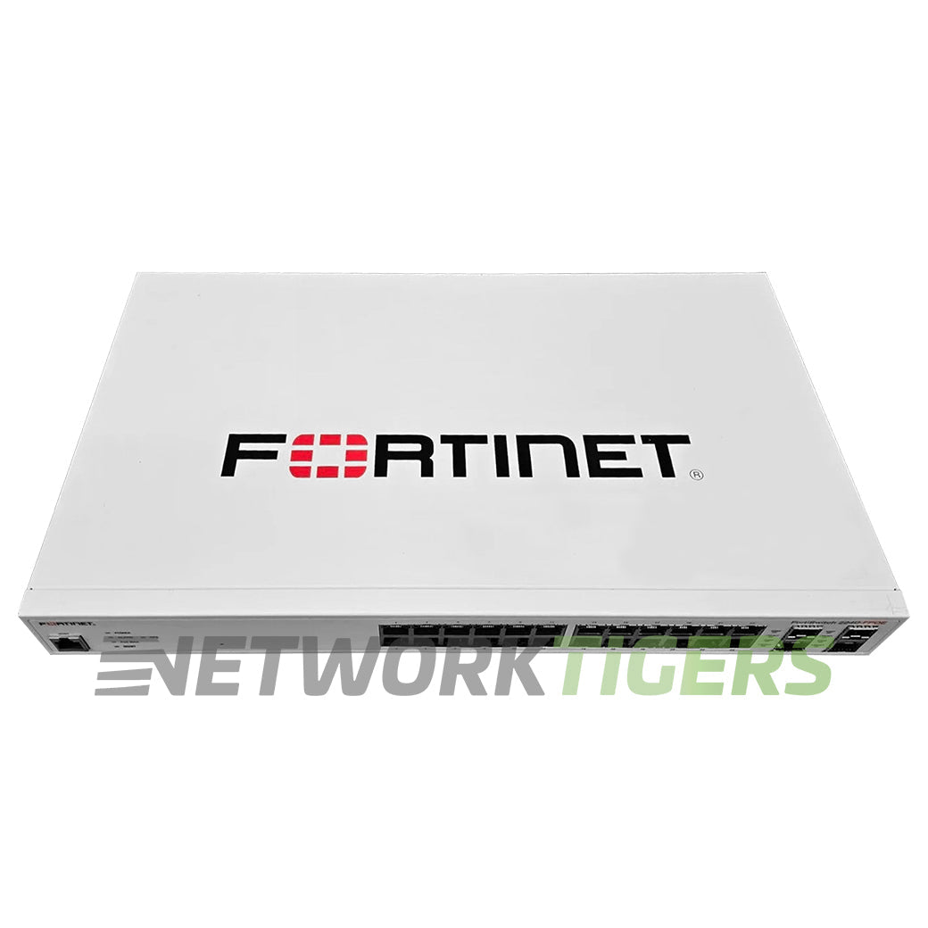 NEW Fortinet FS-224D-FPOE 24x 1GB PoE+ RJ45 4x SFP Local Management Only Switch
