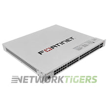 Carregar imagem no visualizador da galeria, NEW Fortinet FS-248E-FPOE 48x 1GB PoE+ RJ45 4x SFP Registrable/Unclaimed Switch