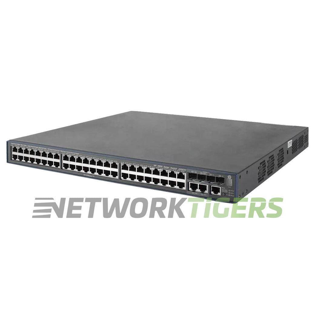 NEW HPE JG307C 3600 SI Series 48x Fast Ethernet PoE+ 4x GE SFP 2x Combo Switch