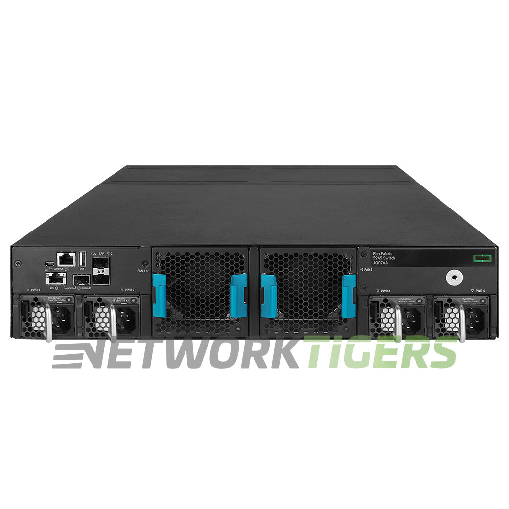 NEW HPE JQ076A FlexFabric 5945 Series 4x Expansion Module Slots 2x1GB SFP Switch