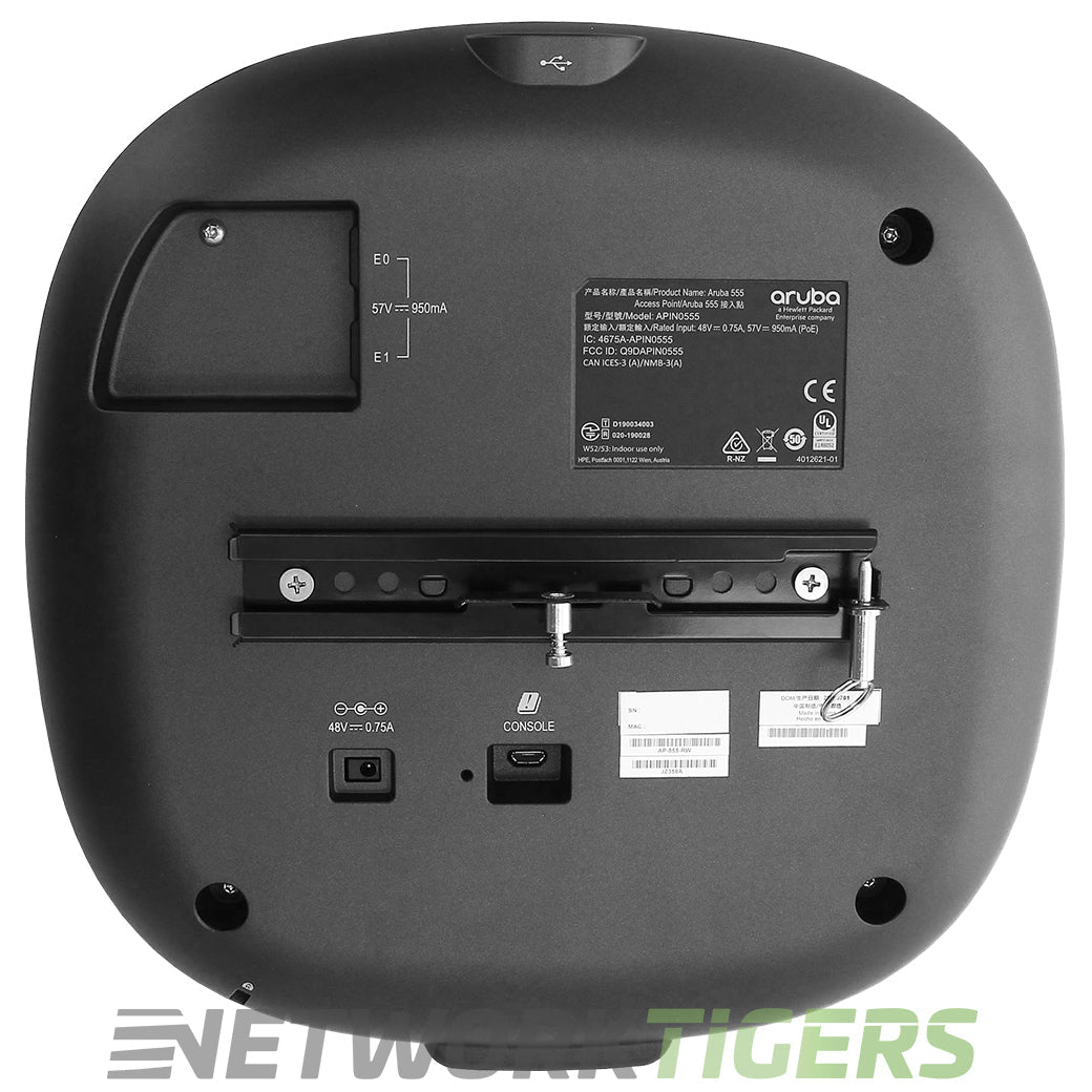 NEW HPE Aruba JZ356A AP-555 (RW) DualRadio 802.11ax WiFI 6 4x4 MU-MIMO OFDMA WAP
