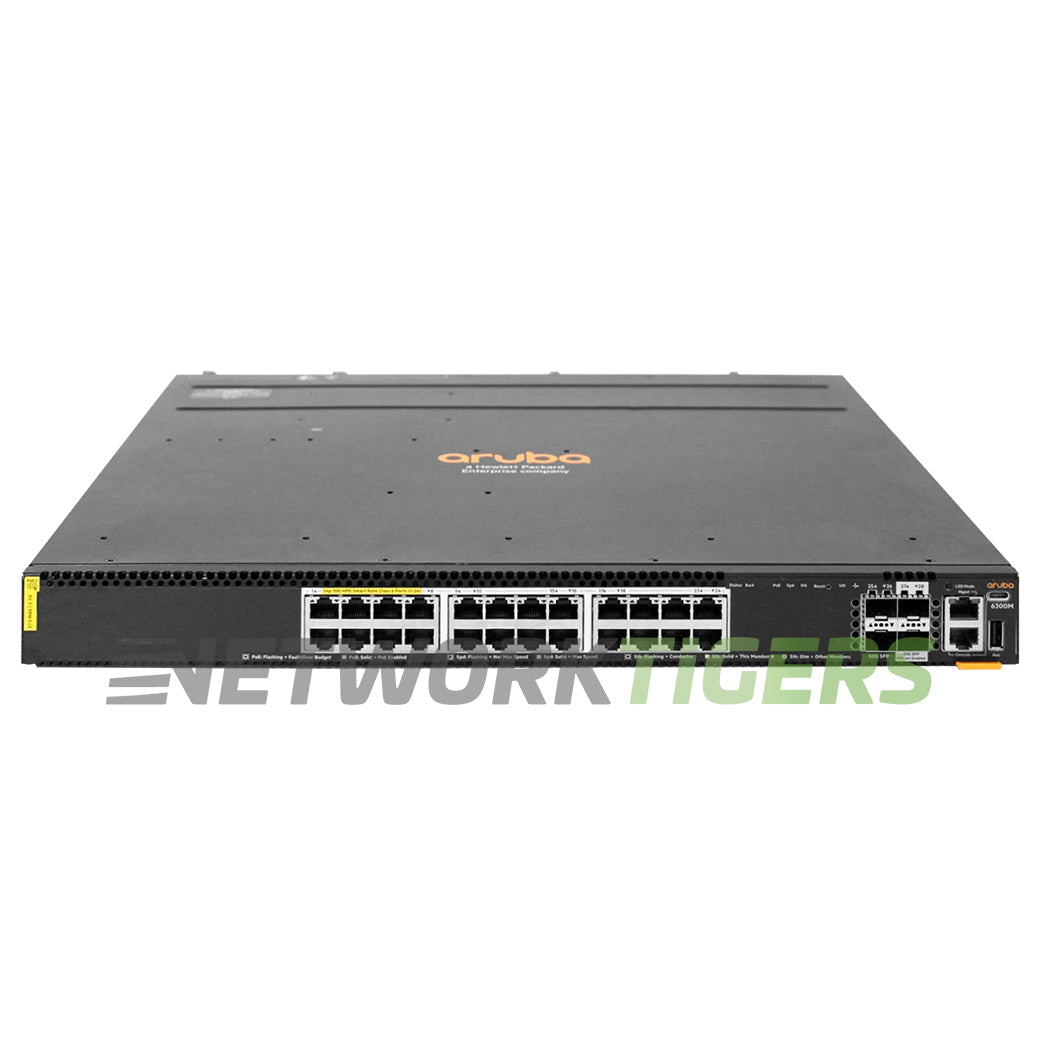 HPE Aruba R8S89A 24x 10GB Class 6 PoE RJ45 2x 50GB SFP56 2x 25GB SFP28 Switch