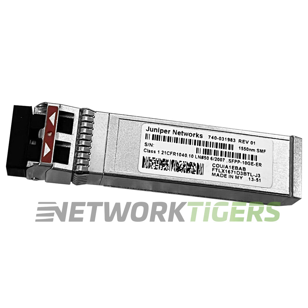 NEW Juniper SFPP-10GE-ER 10GB BASE-ER LC 1550nm SMF LC SFP+ Transceiver